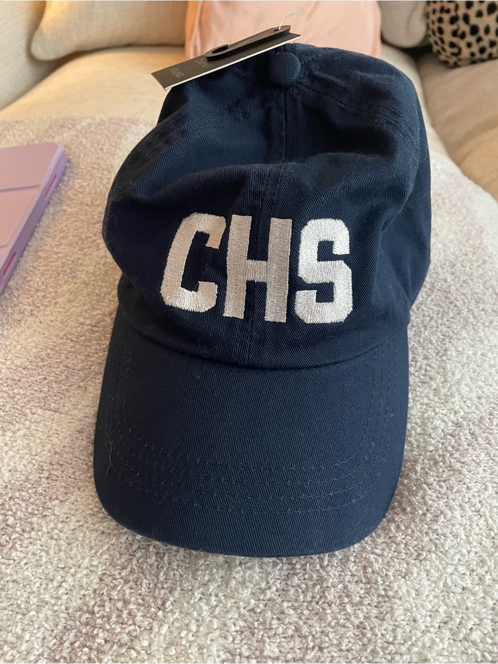 Navy baseball cap CHS